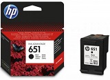 Tinta HP 651 BK, C2P10AE